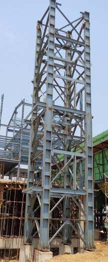 Erection of Trestile Tower